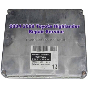 2004-2009 Toyota Highlander ECM repair service