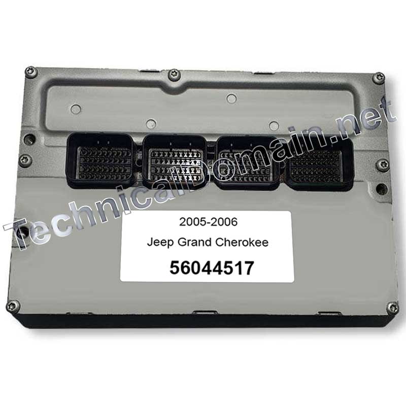 2005-2006 Jeep Grand Cherokee 5.7L remanufactured ECM 56044517
