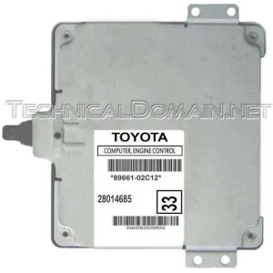 2005-2007 Toyota Corolla Automatic ECM 89661-02C12 VIN Included