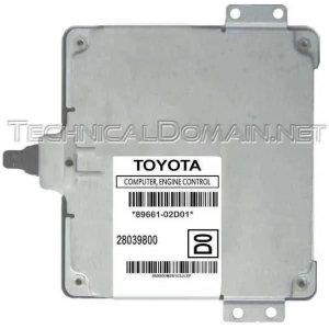 2005-2007 Toyota Corolla Automatic ECM 89661-02D01 VIN Included