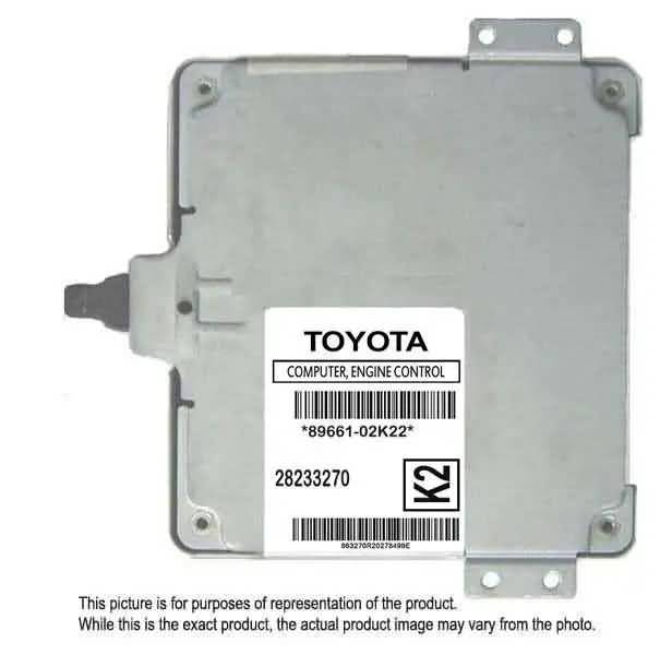 2005-2007 Toyota Corolla Automatic ECM 89661-02K22 VIN Included