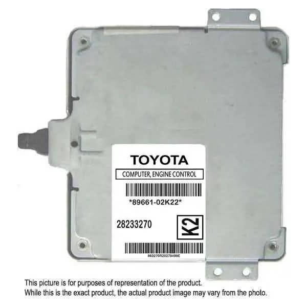2005-2007 Toyota Corolla Automatic ECM 89661-02K22 VIN Included