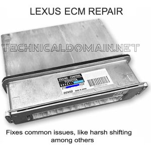 2006-2007 LEXUS IS250 2.5L ECM Repair Service