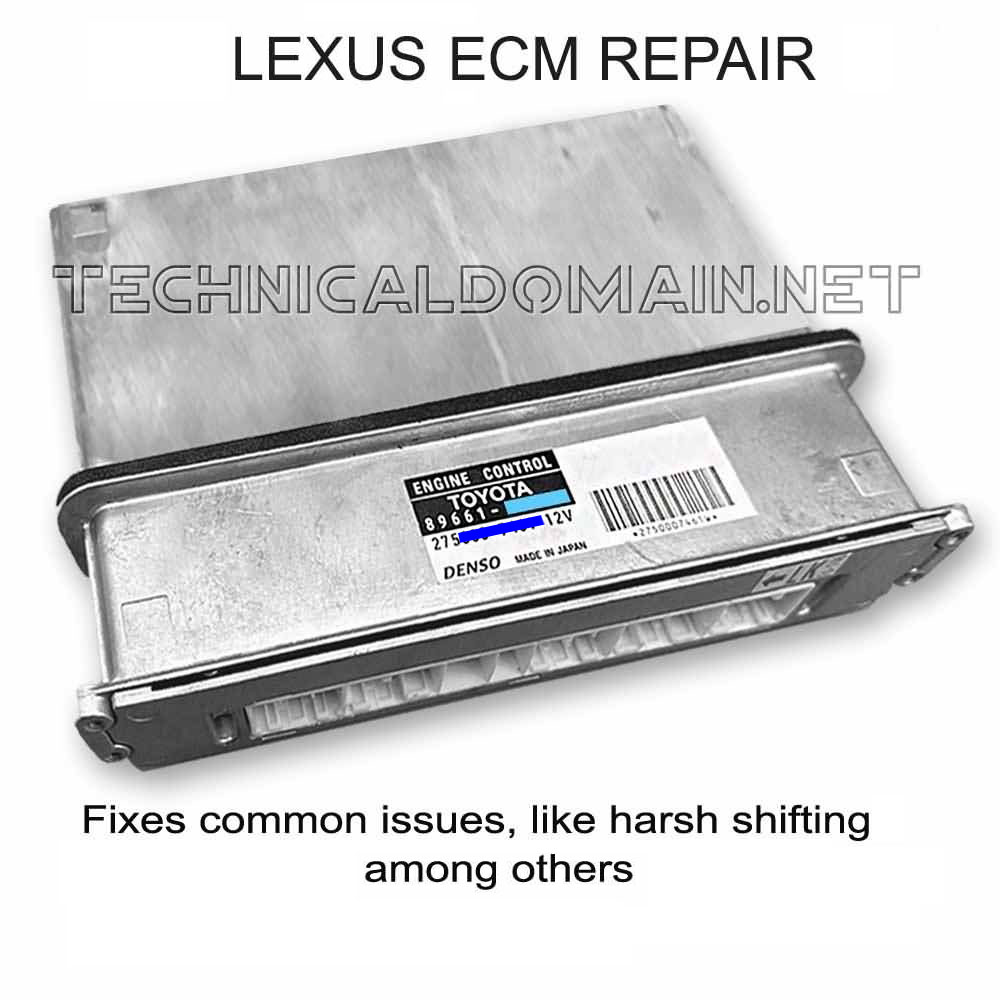 2006-2007 LEXUS IS250 2.5L ECM Repair Service
