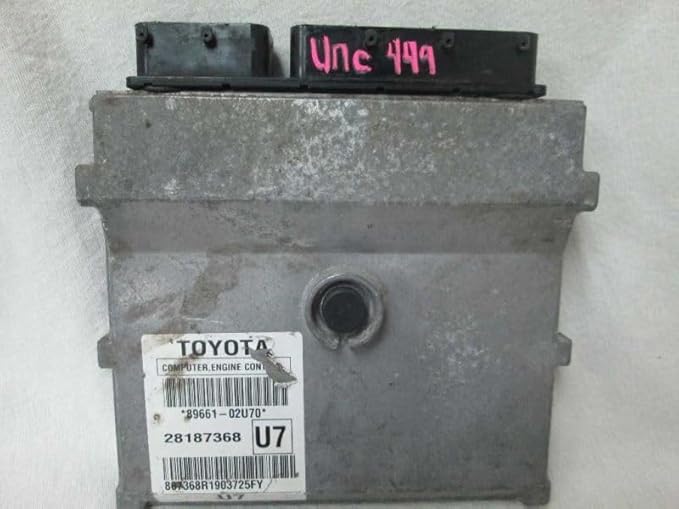 2010 Toyota Corolla ECM Computer 89661-02U70