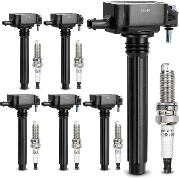 Chrysler - Dodge - Jeep Ignition Coil with Double Iridium Spark Plug