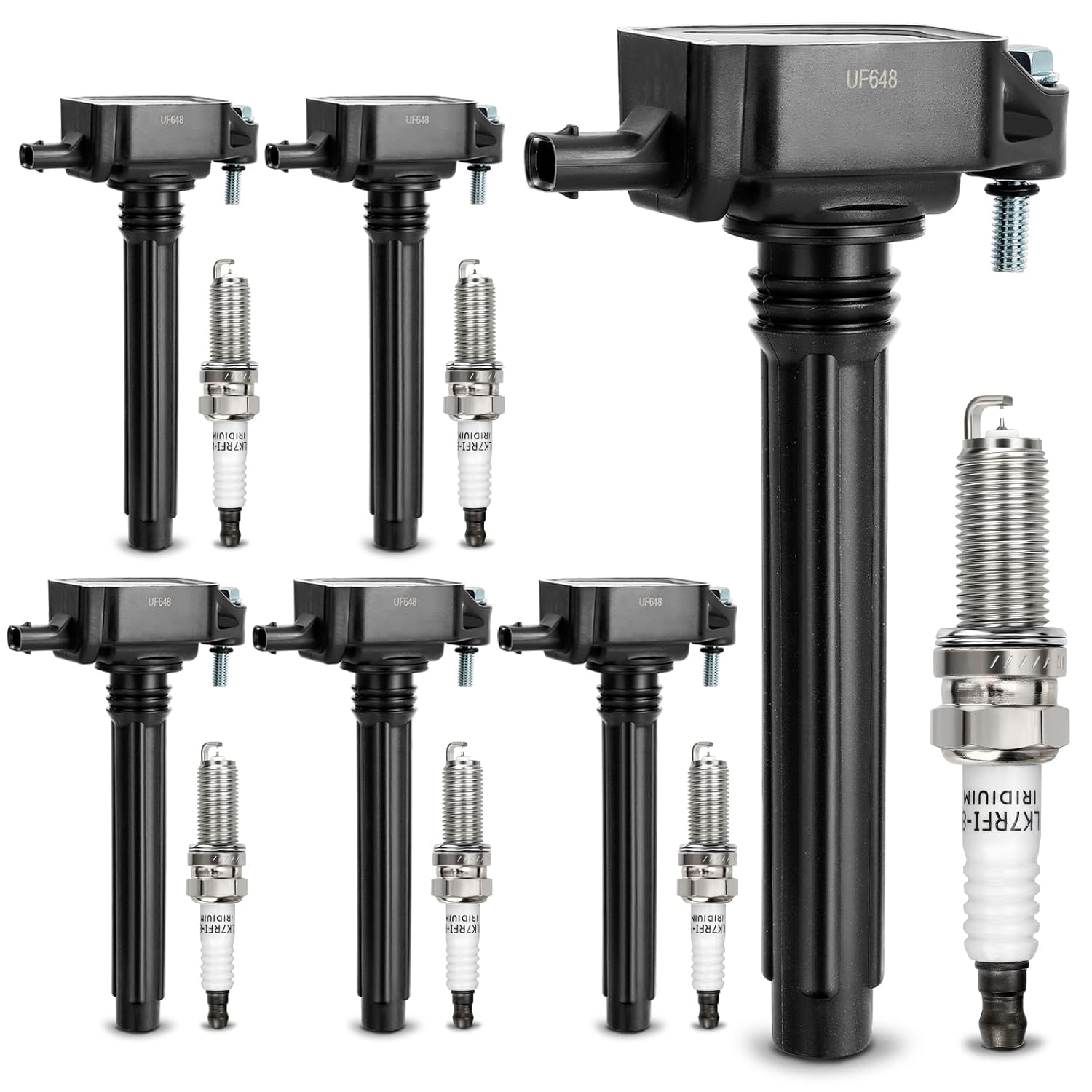 Chrysler - Dodge - Jeep Ignition Coil with Double Iridium Spark Plug