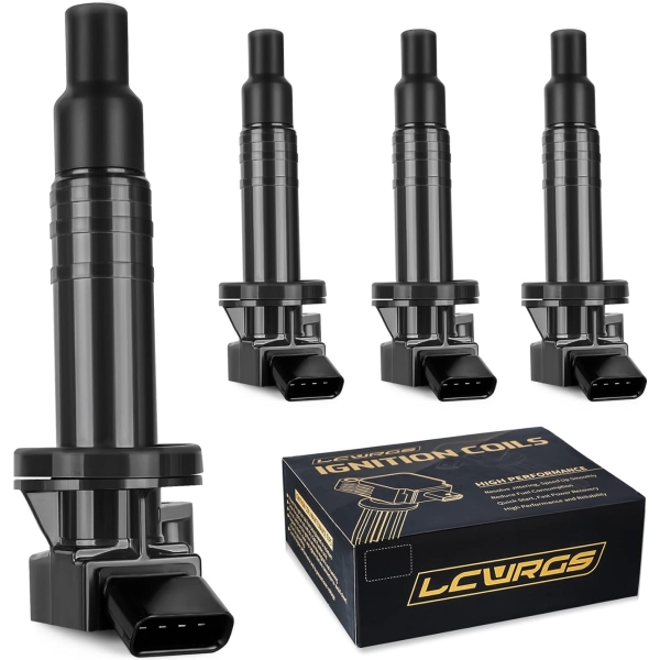 Set of 4 Ignition Coils for 2000-2008 Toyota Scion Pontiac and Chevy UF247