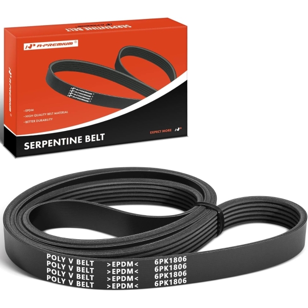 2008-2013 Nissan Rogue 2.5L Serpentine Drive Belt QR25 Engine