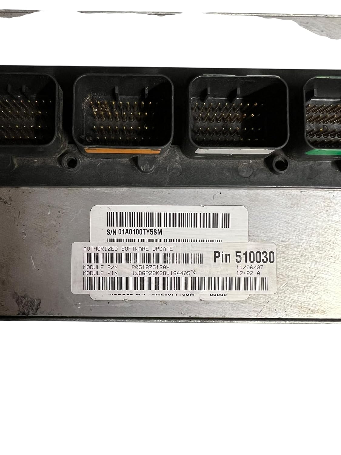 2008 Dodge Nitro 3.7L and Jeep Liberty ECM Computer P05187513AH