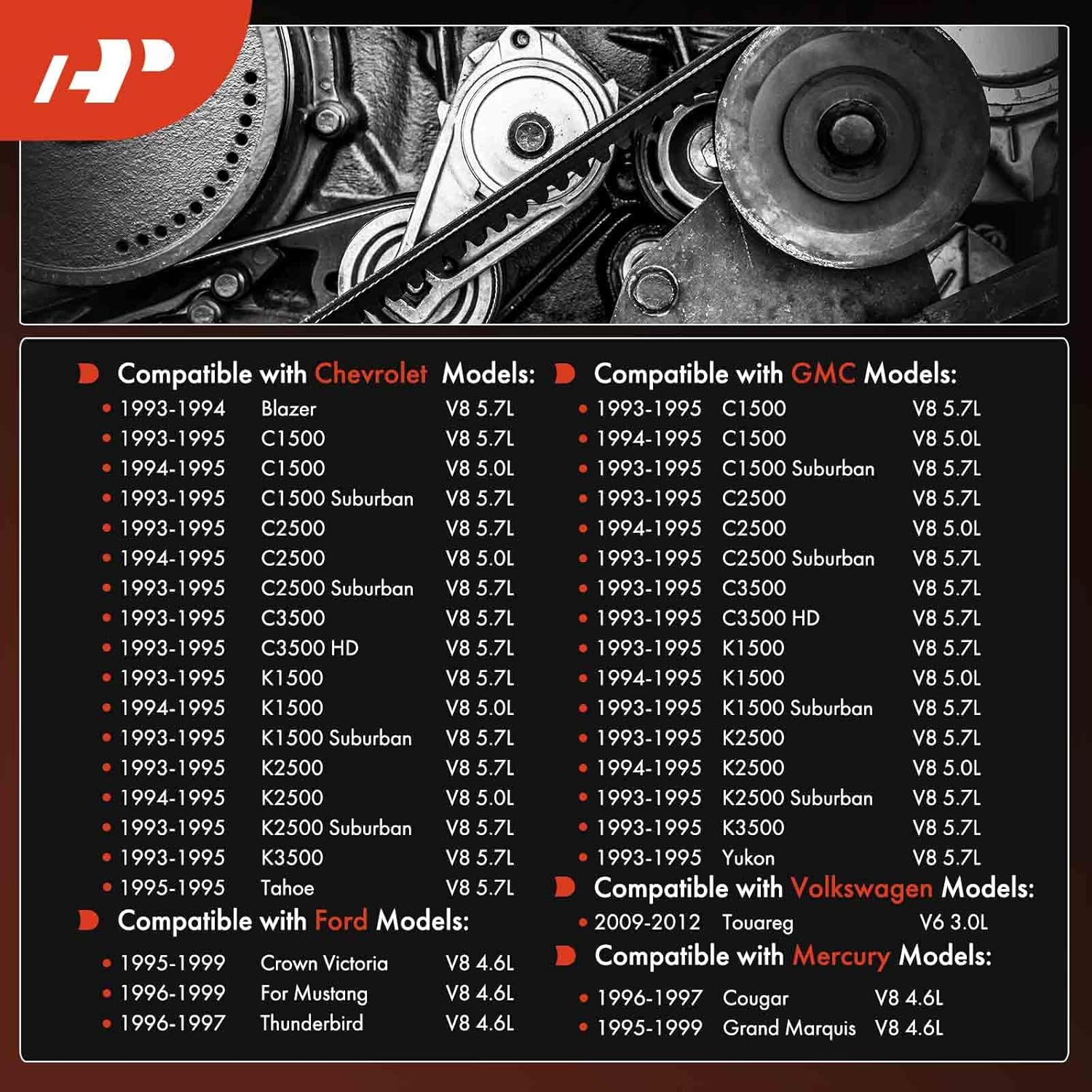2011-2014 Kia Sorento 3.5L Serpentine Drive Belt