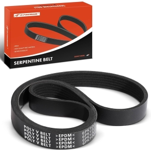 Premium Engine Serpentine Drive Belt for select VW, BMW, and Audi Cars