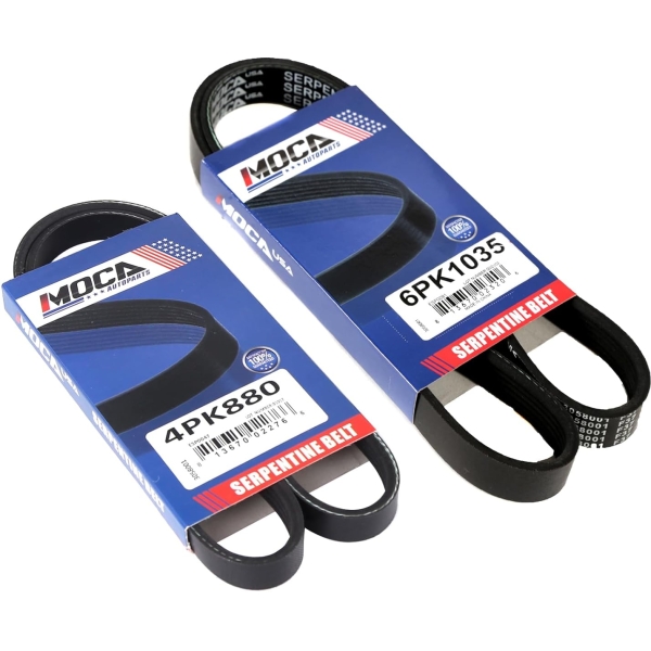 2004–2007 Toyota Highlander 3.3L Serpentine Drive Belt Kit 3MZ Engine