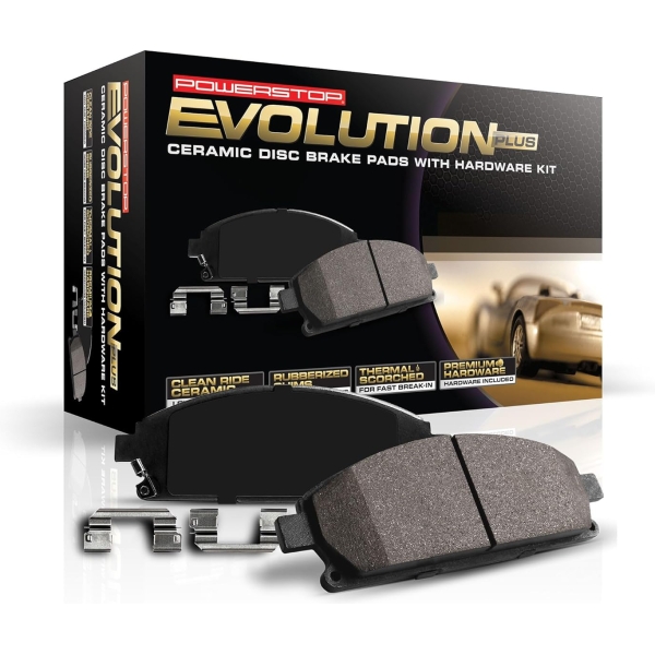 PowerStop Rear Ceramic Brake Pads for select 2005-2024 Subaru models