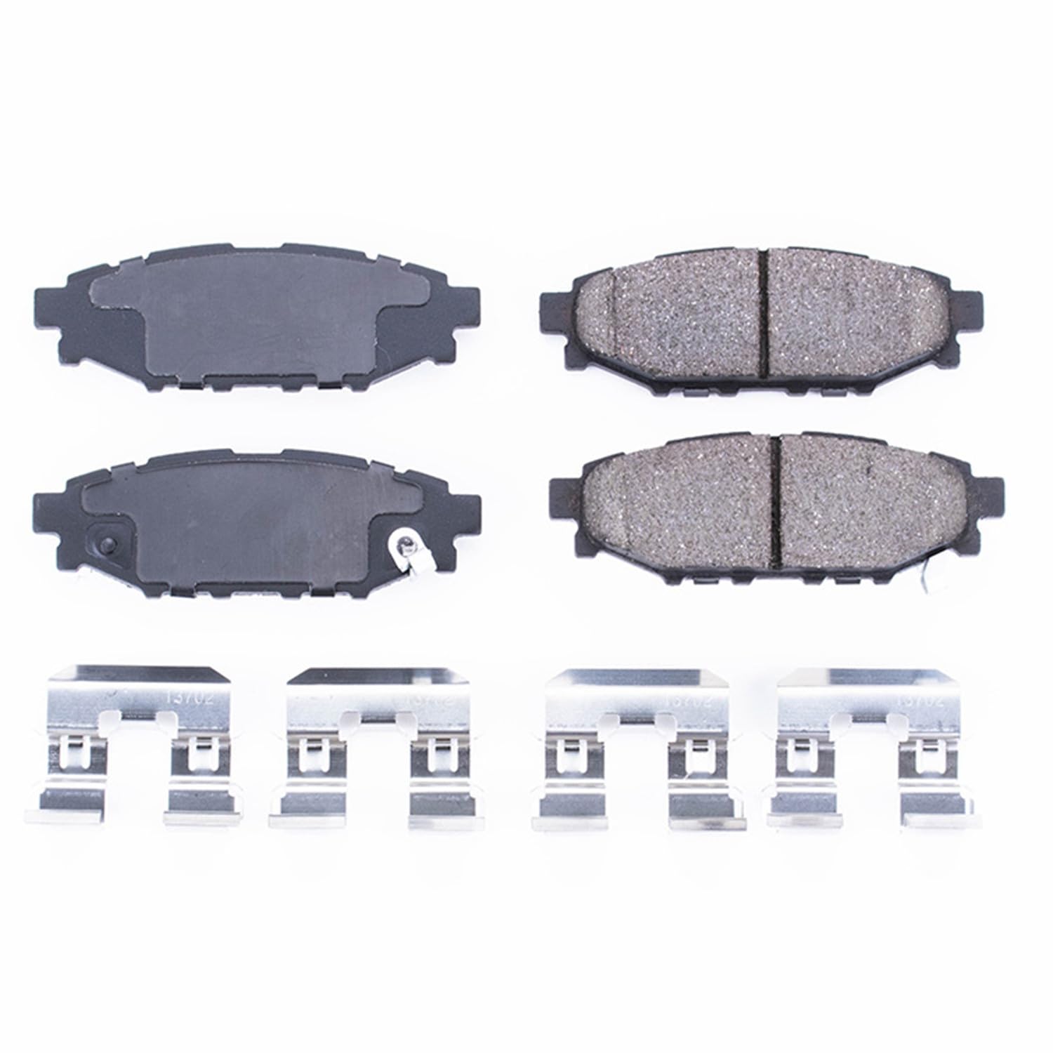 PowerStop Rear Ceramic Brake Pads for select 2005-2024 Subaru models