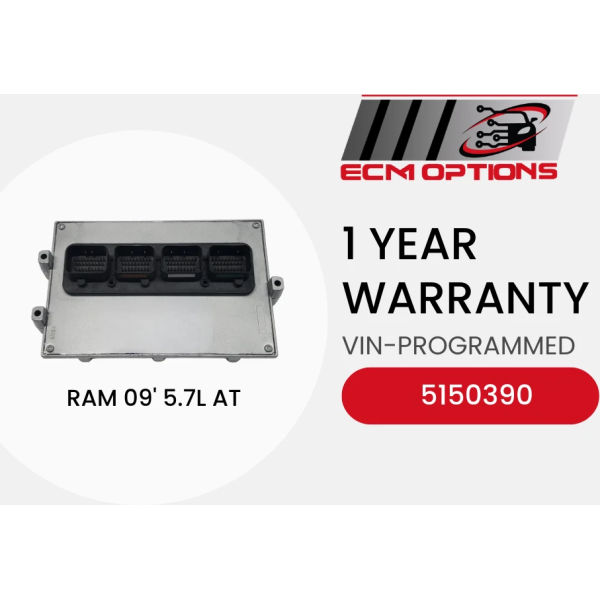 ECM Engine Computer 05150390AE for 2009 Dodge Ram 1500 5.7L