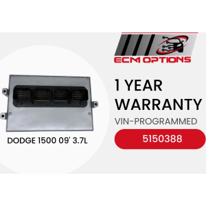 ECM Engine Computer 5150388 for 2009 Dodge Ram 1500 AT 3.7L