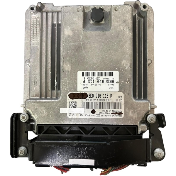 ECM Engine Computer 8E0 910 115 P for 2006-2008 Audi A4 2.0T