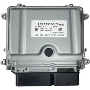 ECM Engine Computer A2721535579 for Mercedes-Benz W164 ML350 and R350 0 261 209 119