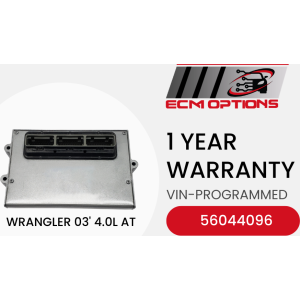 ECM Engine Computer P56044096 for 2003 Jeep Wrangler 4.0L AT