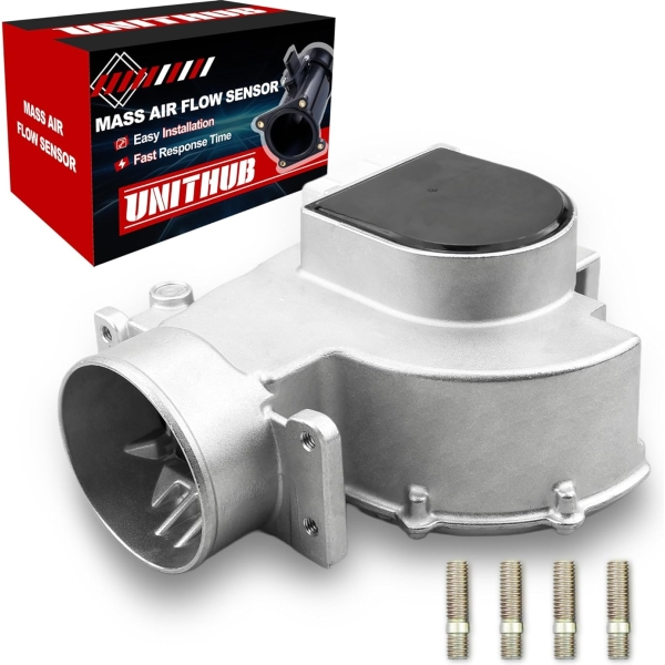 Mass Air Flow Sensor MAF with Aluminum Housing 22250-65010 for 1988-1995 Toyota 4Runner and Pickup 3.0L