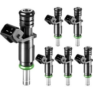 Set of 6 Fuel Injectors 7531634 for 2006-2012 BMW 328i 3.0L and others