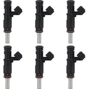 Set of 6 Fuel Injectors 7531634 for 2006-2012 BMW 328i 3.0L and others