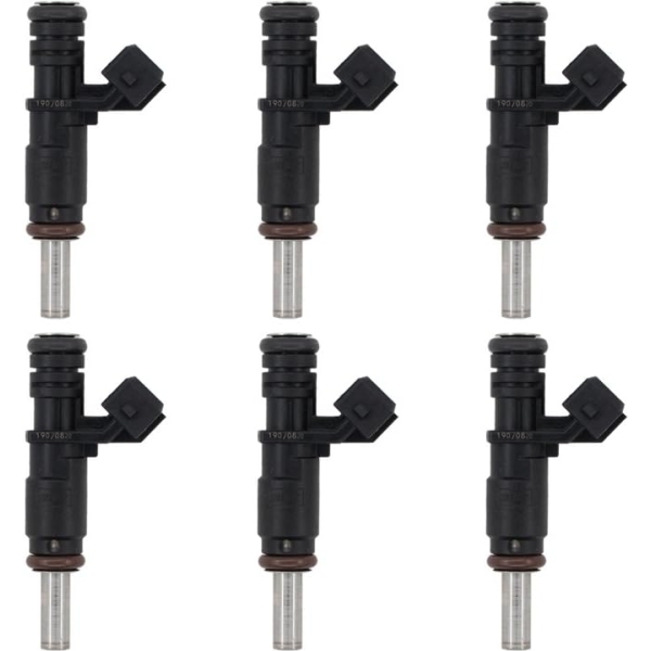 Set of 6 Fuel Injectors 7531634 for 2006-2012 BMW 328i 3.0L and others