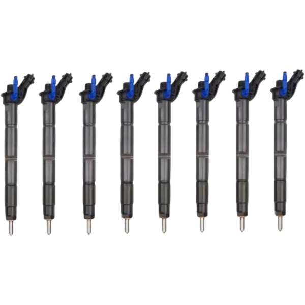 Set of 8 Aftermarket Fuel Injectors 0445117023 for Ford 6.7L F-250 F-350 F-450 F-550