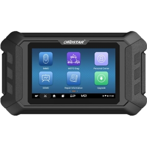Touchscreen Motorcycle OBD2 Diagnostic Scanner with ECU Settings compatible with Harley Davidson